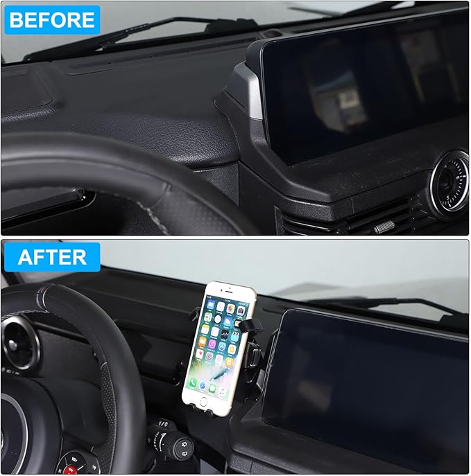 Car Mobile Phone Holder The Navigation Screen Compatible with Ineos Grenadier 2020-2026 Adjustable 360° Central Control Phone Holder Accessories (Left,Style B)
