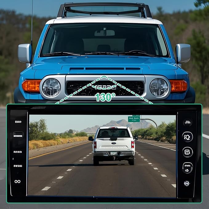 86790-60200 Front View Camera Replacement for Toyota FJ-Cruiser 2007-2014, OE Camera Replaces 8679060200 by GreenYi