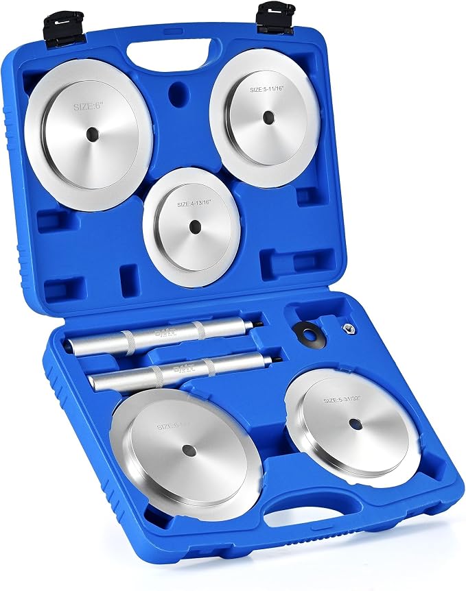 Orion Motor Tech 9pcs Truck Hub Seal Installer Kit & 13pc Rear Axle Bearing Puller, Bundle