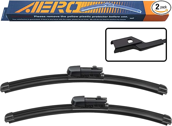 AERO Avenger 22"+20" Premium Windshield Wiper Blades OEM Replacement for Mini Cooper Clubman 2020-2017 (Set of 2)