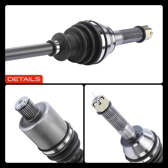A-Premium Pair (2) Rear CV Axle Shaft Assembly Compatible with Polaris Ranger 570 2015, Ranger Crew 900 2015, Ranger XP 900 2013-2017, Ranger XP 1000 2017, Ranger Crew Diesel 2015-2017, Left and Right