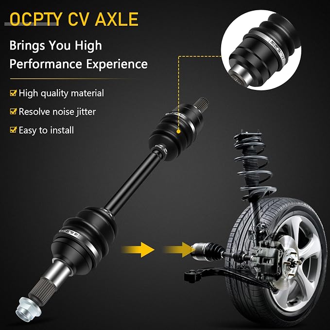 OCPTY CV Axle Shaft Assembly Replacement for 2016-2019 Yamaha Grizzly 700 Rear Left Right