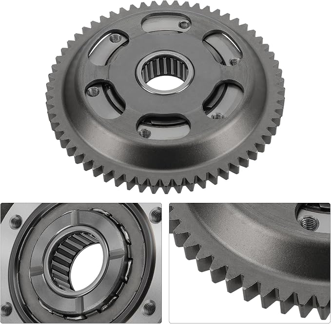 JAVIK Starter Clutch & Gear Gasket Kit for Suzuki Quadsport Z400 LT-Z400Z 2003-2013 LT-Z400 2003-2014 OEM# 12600-29810 09263-25049