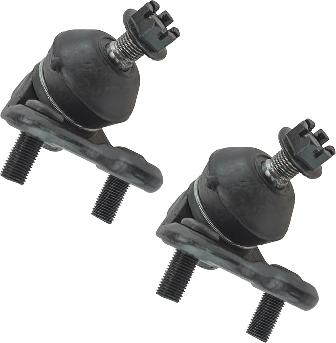 TRQ Front Lower Ball Joint Set Compatible with 1993-1995 Geo Prizm Toyota Corolla