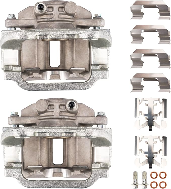 KAX Disc Brake Caliper Assembly Fit for Silverado 1500/Sierra 1500 1999-2002, Tahoe/Suburban 1500/Yukon/Yukon XL 1500 2000-2001, DeVille 2000-2002, Astro/Safari 2003-2005, Escalade 1999-2000