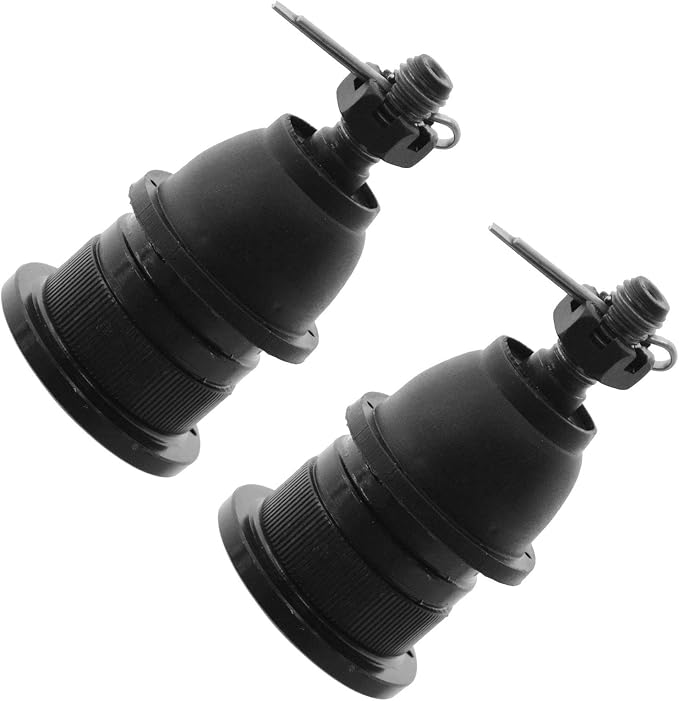 TRQ Front Upper Driver and Passenger Side Ball Joint Set Compatible with 99-06 Chevrolet Silverado 1500 00-06 Tahoe 03-14 Express 1500 00-06 Suburban 1500 99-06 GMC Sierra 1500 00-06 Yukon