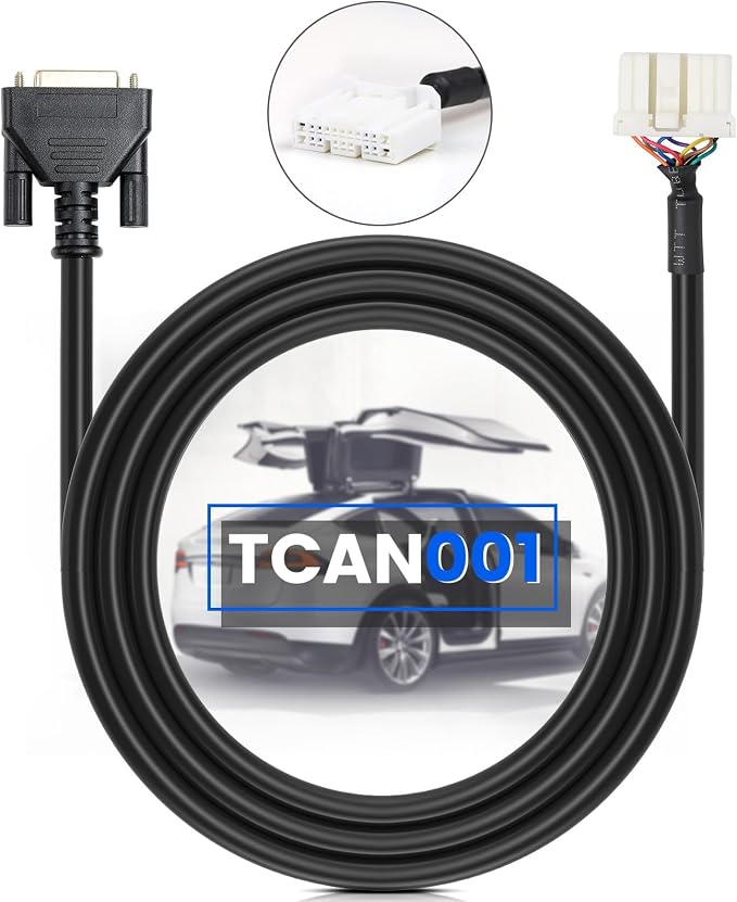 Diagnostic Cables Set fit for Tesla S/X, OBD2 Diagnostic Tools Adapter fit for Autel MaxiSYS 909/919/908SPro/Elite/Elite II/Ultra Tablets