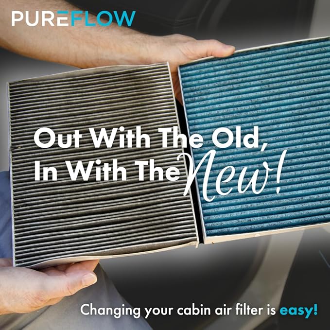 PureFlow Cabin Air Filter PC5532X | Fits 2006-2009 BMW 750Li, 750i, 2002-2005 745Li, 745i, 2004-2017 Rolls-Royce Phantom, 2003-2008 BMW 760Li, 2007-2008 Alpina B7, 2004-2006 760i