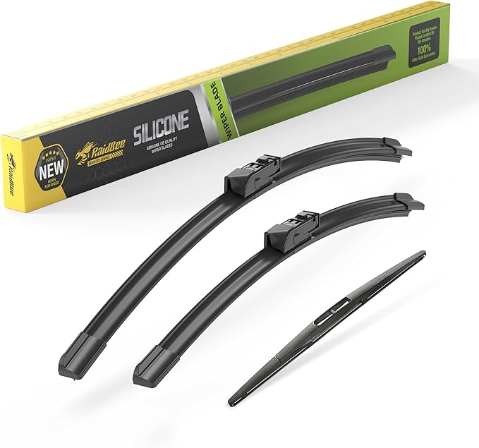 Raidbee® Silicone Windshield Wiper blades 3 pack Replacement for Subaru Ascent 2026 2025 2024 2023 2022 2021 2020 2019 All-Season Silicone Windshield Wipers 26" 20" 14"