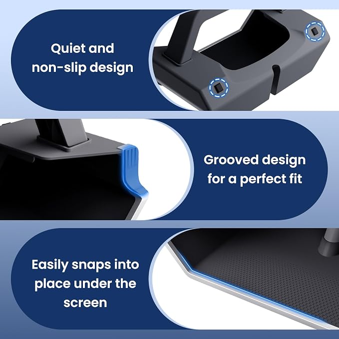 Upgrade for Model Y Juniper & Model Y L Under Screen Storage Organizer 2025-2026, Model 3 Highland Center Console Organizer 2024-2026 Model Y Accessories with Behind Screen Tray,Black