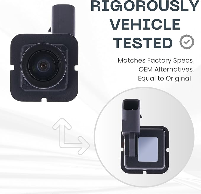 Backup Camera for 2015-2018 Ford Focus ST Sedan Hatchback Electric | Replaces OE part F1EZ-19G490-A F1ET-19G490-AC, rear view reverse parking assist backup monitor high definition hd