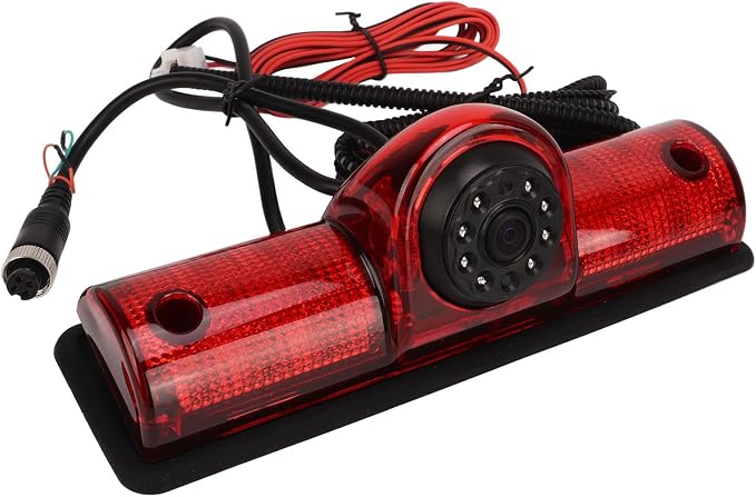Upgrade Your Vehicle with a Car Brake Light Camera - Tail Mount Backup Parking Reversing Stop Lamp Camera - DC12V - Universally Fit for Vehicles - Provide Rear View Assistance