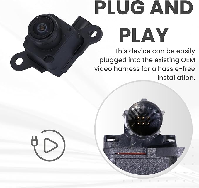 Backup Camera Replaces for 2014-2015 Dodge Durango OE Part # 68206872AI 68206872AD 68206872AE 68206872AF 68206872AG 68206872AH