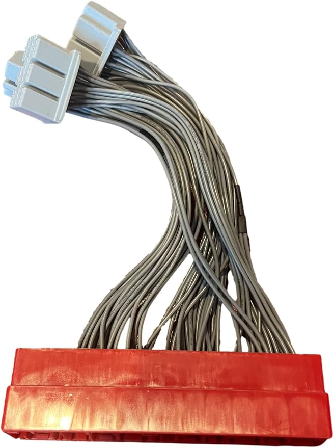 OBD2B to OBD2A Jumper Harness Conversion Adapter Compatible With 1996-1998 Honda Civic or 1996-1999 Acura Integra ECU to 1999-2001 Honda Civic or 2000-2001 Acura Integra