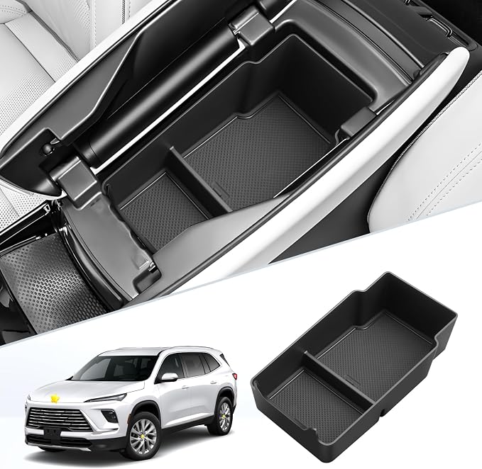 SKTU Upgrade for 2024 2025 2026 Buick Envision Accessories Center Console Organizer for 2024 2025 2026 Buick Envision (Preferred/Sport Touring/Avenir) Console Tray 2024-2026 Envision Insert ABS Tray