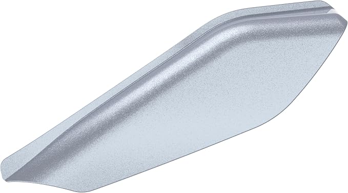 Color - Matched Mid Frame Air Deflectors Heat Shield, Perfectly Fit for Harley Touring Models 2009-2026 Brilliant Silver