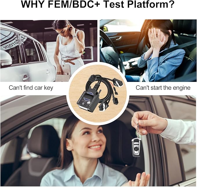 GODIAG FEM BDC Test Platform, OBD2 Diagnostic Interface for Solder-Less Module Data Backup & Synchronization Check