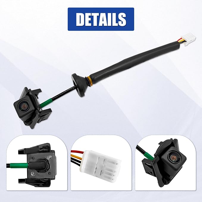 K015-67-RC0A Rear Back Up Camera Compatible with Mazda CX-5 2013 2014 2015 2016 Rear Side View Backup Park Assist Camera Replacement# MA1960108 K01567RC0A KD33-67-RC0 KD3367RC0B KD3367RC0C