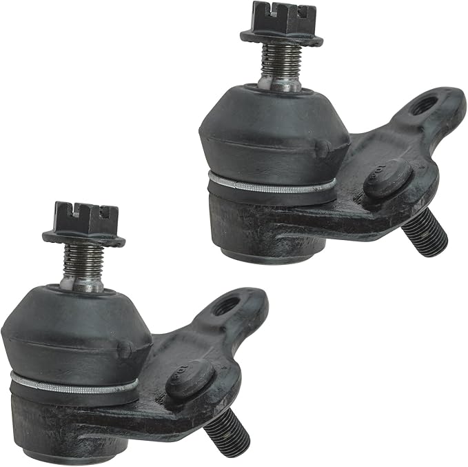 TRQ Front Lower Ball Joint Set Compatible with 1993-1995 Geo Prizm Toyota Corolla