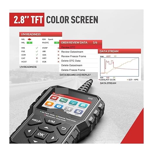 Automobile Fault Detector, X-431 529 CR529 OBD2 Scanner Code Reader Engine Check Diagnostic Tools Automotive Tools Diagnostic Auto Automotivo