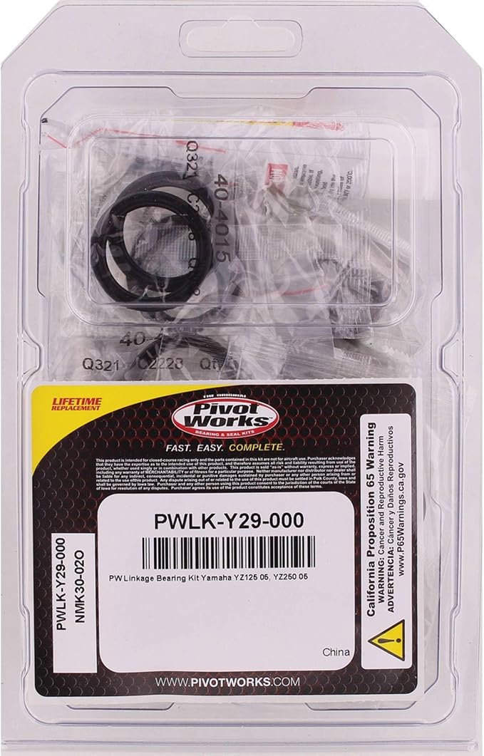 Pivot Works PWLK-Y29-000 Linkage Rebuild Kit, Red