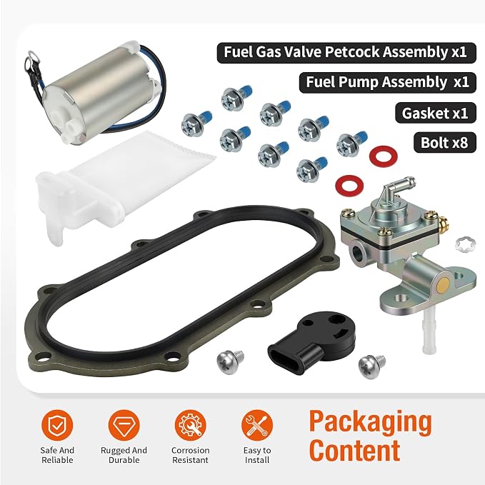 Fuel Gas Valve Petcock + Fuel Pump W/Gasket For Suzuki GSX-R600 1997-2000 GSX-R750X 1996-1999 44300-33E01 44300-33E0V