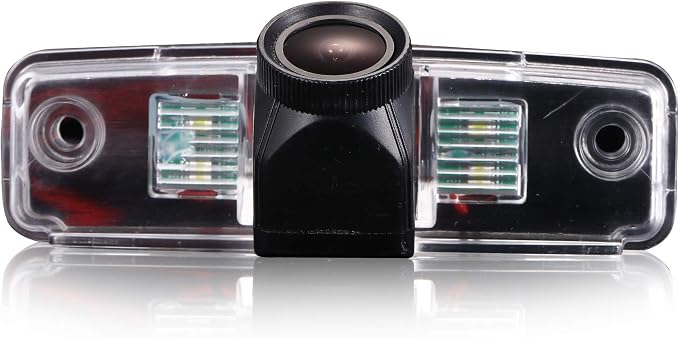 HD 20mm Lens IP68 170° Wide Angle License Plate Light Rear View Reversing Camera Compatible with Toyota Prado/Subaru Outback Wagon WRX Sedan Forester Tribeca SG MK2 SH MK3/Impreza Hatch (NO.8026)