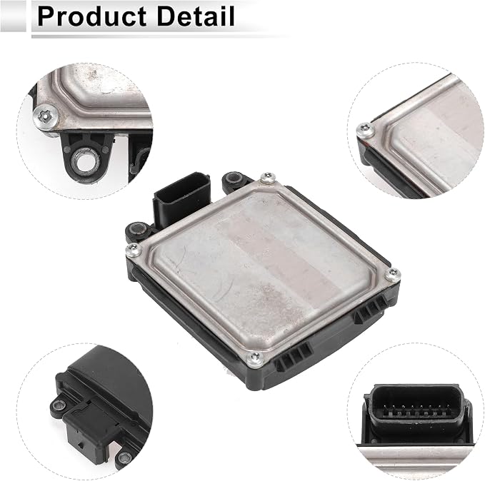 Cruise Control Distance Radar Sensor for Ram 1500 19-24 Distance Detection Automotive Car Cruise Control Module Unit No.68263397AD Metal Plastic 1 Pc