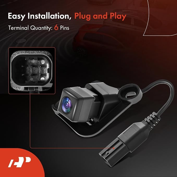 A-Premium Rear View Backup Camera Compatible with Toyota | Parking Camera for 2018 2019 2020 2021 Tundra - Replace# 867900C040