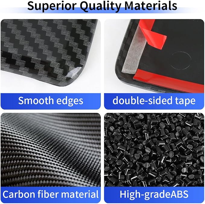 Carbon Fiber Style Kit Car Steering Wheel Trim Cover Panel for Toyota RAV4 2026 Auto Interior Decorations Accessories Protection Covers Accessory
