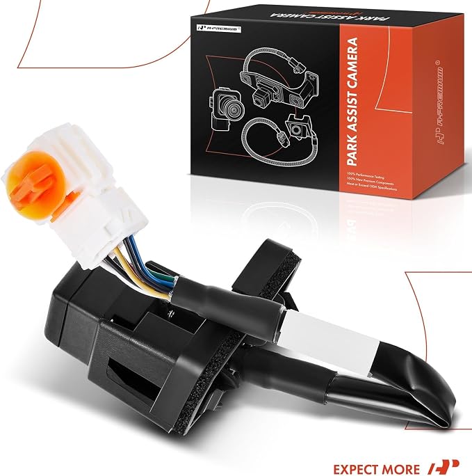 A-Premium Park Assist Camera Rear View Backup Reverse Camera Compatible with Select Honda Models - 2012 2013 CR-V CRV - Replace# 39530T0AA01
