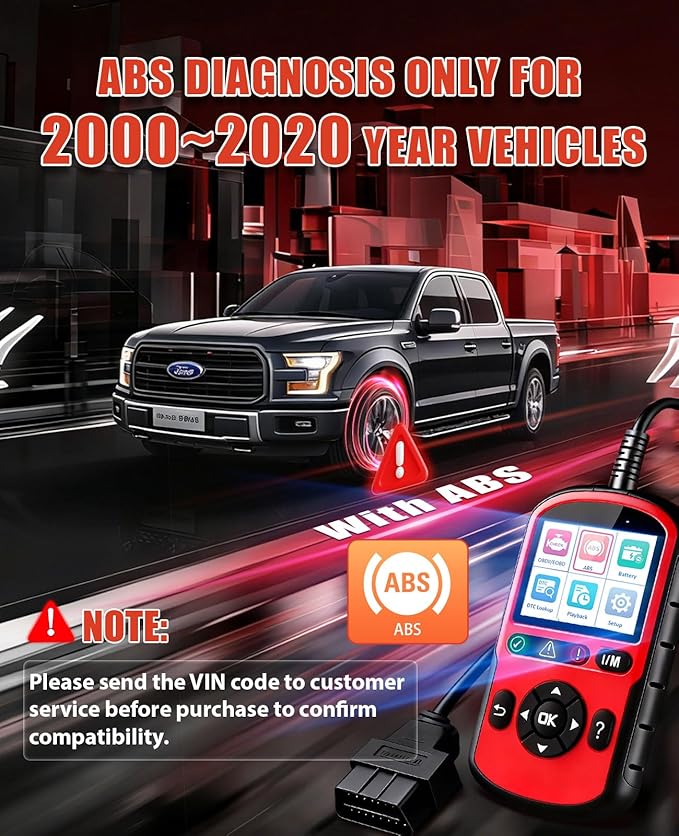 Autel OBD2 Scanner AutoLink AL549, Car Check Engine Code Reader with ABS, Car Battery Tester & Alternator Tester, Plug and Play, Upgrade Ver. of AL519 AL319 AL329 ML519 OBDII CAN Diagnostic Scan Tool