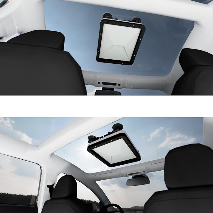 Starlink Mount Ultra-Durable Kit for Campers, RVs, UTVs, Trucks, & Cars | USA Made | Interior and Exterior Vehicle Installation | Hardtop Complete Coverage (Add Car Charger, Mount + Both Options)