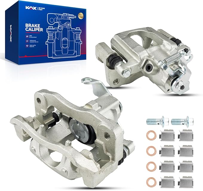 KAX Disc Brake Caliper Assembly Fit for Town & Country 2008-2012, Grand Caravan 2008-2012, Routan 2009-2012, C/V 2012, Rear Side