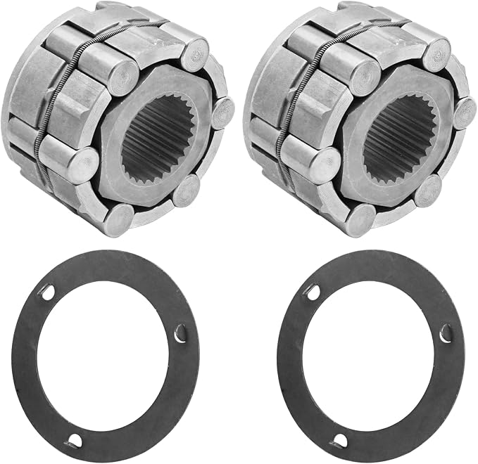 Front Wheel Hub Clutch With Armature Plate for Polaris Sportsman 335 400 500 Xplorer 250 300 400 500 Scrambler Magnum Xpedition Big Boss Diesel Worker, OEM# 1520214 1520281 5211148