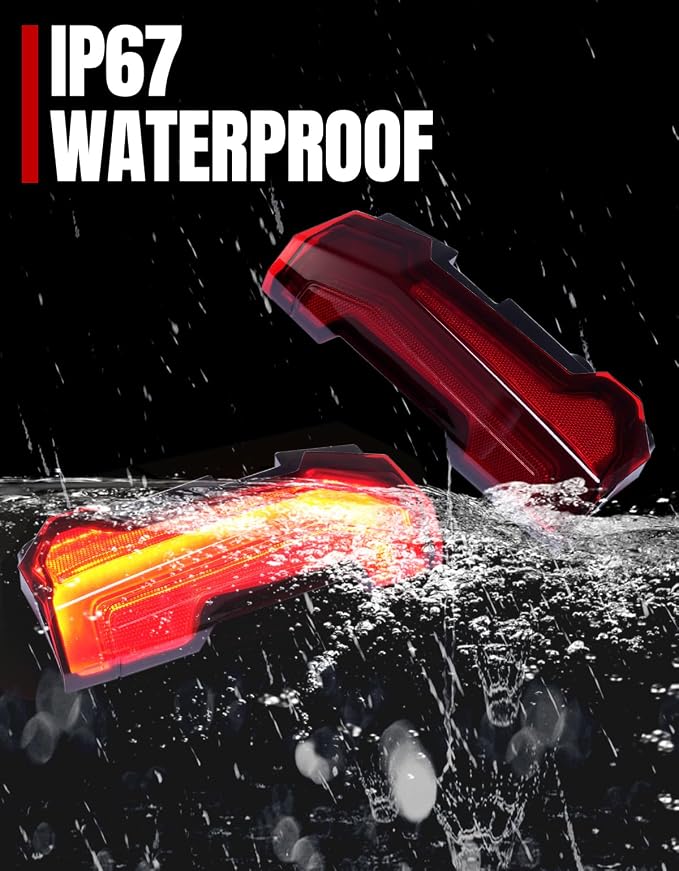 A & UTV PRO Red LED Taillights for 2024+ Polaris Xpedition XP/XP 5, Red Brake & Stop Lights for ADV/ADV 5, Compatible with Polaris Expedition Accessories, Replaces #2416628, 2416629