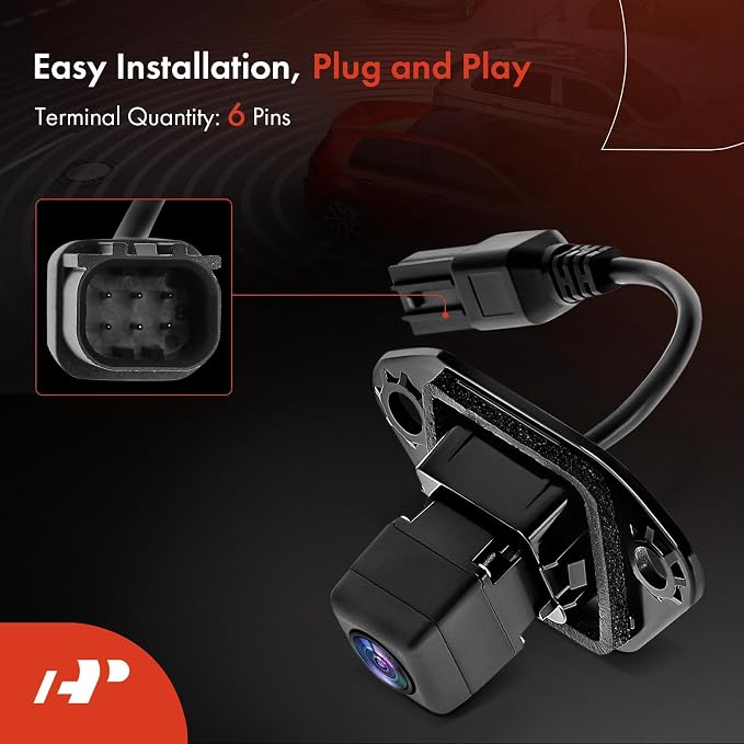 A-Premium Rear View Backup Camera Compatible with Toyota | Parking Camera for 2013 2014 2015 Avalon - Replace# 8679007010