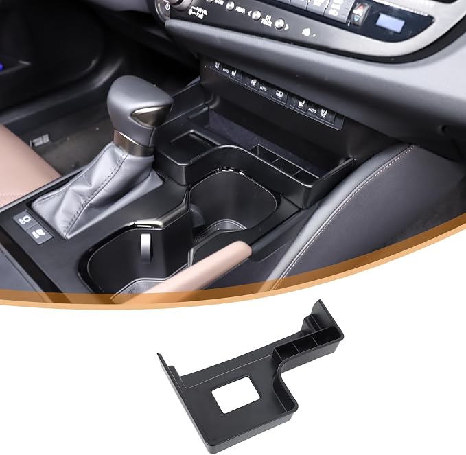 Central Controls Storage Box Compatible with Lexus ES 300h 350 2022-2024, Gear Shift Console Tray Organizer Interior Storage Accessories