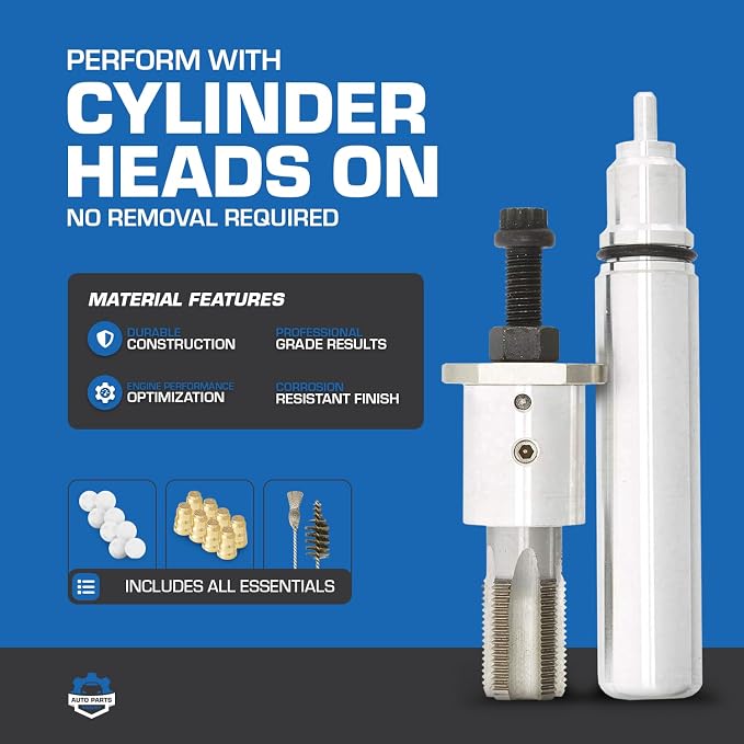 Injector Sleeve Cup Removal & Installation tool with Parts Kit For 1994-2003 Ford Powerstroke 7.3L and Navistar T444e