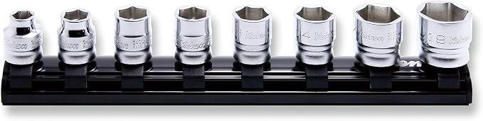 Ko-ken RS3400MZ/8 3/8 Sq. Dr. Socket set 8-19mm 6 point 200mm Z-series 8 pieces