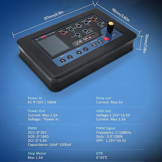 Ignition Coil Tester, Automotive Relay Tester, Coil & ECU Testers for Fuel Injectors, PWM-Controlled Solenoid Valves, Automobile Actuator Drive Detector