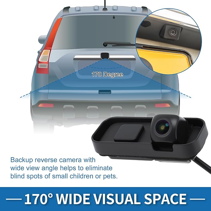 Rear View Camera for Acura ILX 2013-2015 for Acura RLX 2014-2017 Park Assist Backup Reverse Camera Replace 39530-TX6-A01/39530-TX6-A011-M1