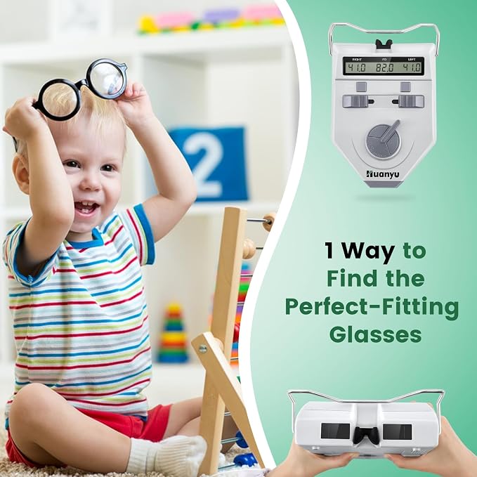 Huanyu Optical Digital Pupilometer 45-82mm Pupil Meter PD Meter Pupil Distance Meter Optical Instrument CE Approved (LY-9AT)