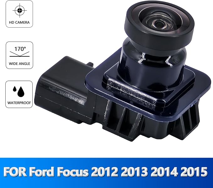 Rear View Back Up Camera Compatible with Ford Focus 2012 2013 2014 2015 Reverse Park Assist Backup Camera
