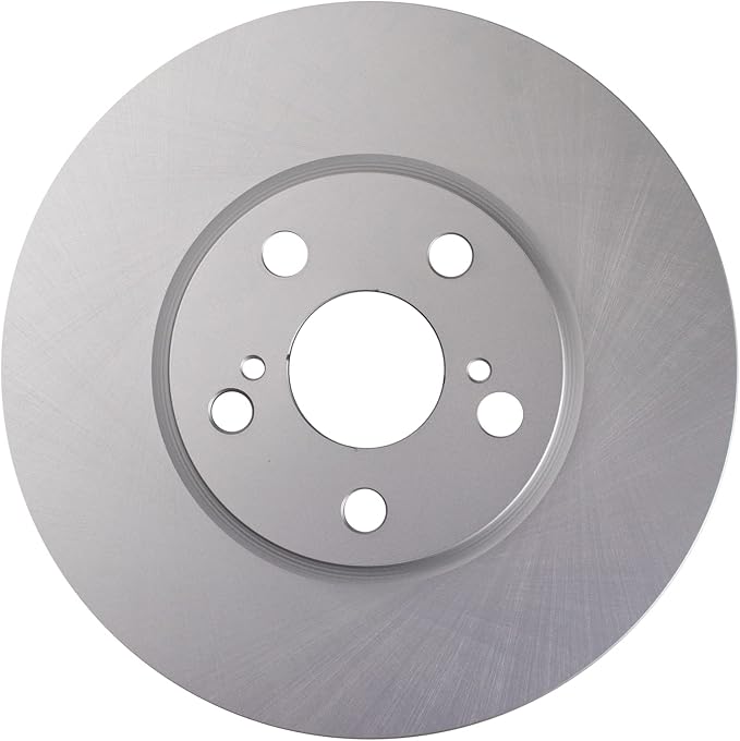 TRQ Front Brake Rotor Set G Coated Vented Compatible with 2009-2010 Pontiac Vibe 2008-2014 Scion xD 2009-2019 Toyota Corolla 2009-2013 Matrix