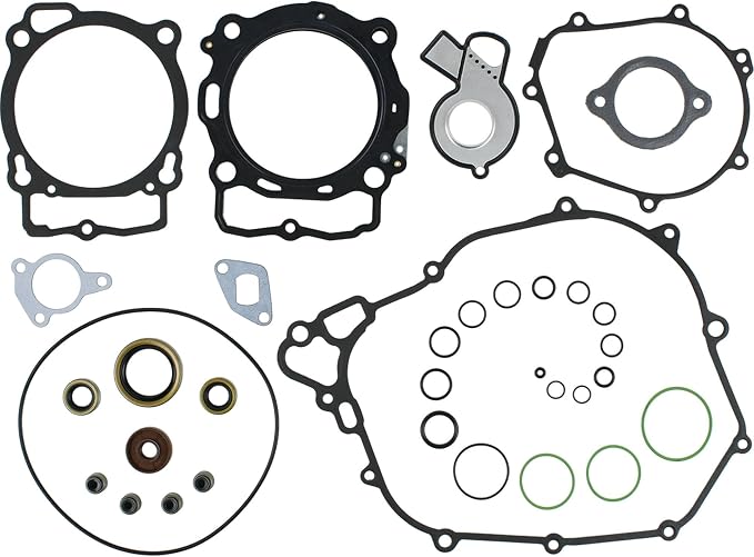 Vertex 8110064 Complete Gasket Kit with Seals Compatible With/Replacement For KTM 450 Rally Replica 2019-2024, 450 SX-F 2019-22, 450 SX-F Factory 2019-22, 450 XC-F 2019-22, Gas Gas MC 450 F 2021-23