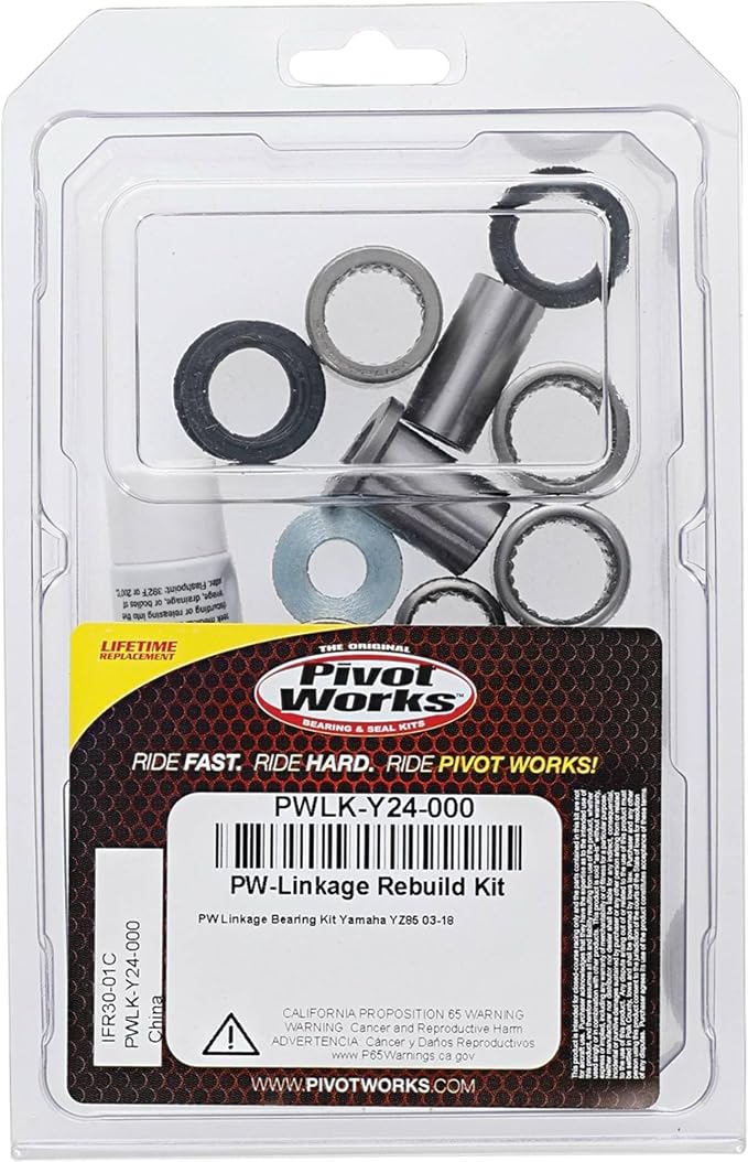 Pivot Works Linkage Rebuild Kit PWLK-Y24-000 Compatible with/Replacement for Yamaha YZ85 2003-2018