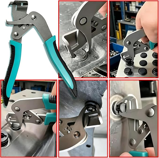 Auto fastener clip removal pliers – Automotive Electrical Tools & Clip removal tool Kit with Hose Clamp Pliers, Wire Terminal Separator, and Car Plug Connector
