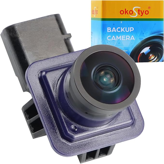 No. EJ5Z-19G490-A Rear View Backup Reverse Parking Camera/Rear View Camera | Compatible with Ford Escape 1.6L 2.0L 2.5L L4 2014 2015 2016 Parking Assist Reverse Camera Replace# GJ5T-19G490-AB 590-419