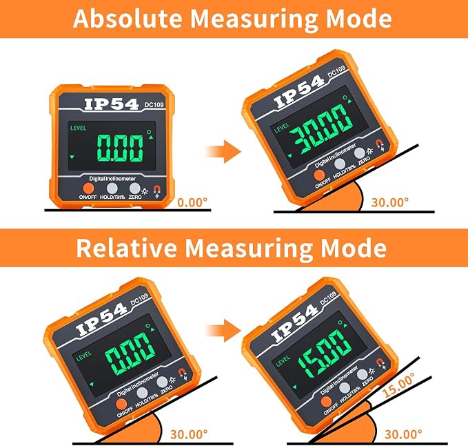 ADAS Calibration Tool Include Stand Marked with 0-30cm Measurement with Large Radar Aiming Corner Reflector，Digital Angle Magnetic Protractor